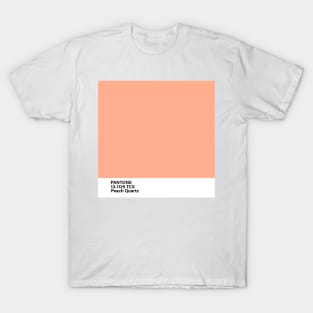 PANTONE 13-1125 TCX Peach Quartz T-Shirt